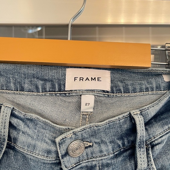 Frame Garçon slim boyfriend blue jean 27 - Picture 7 of 11